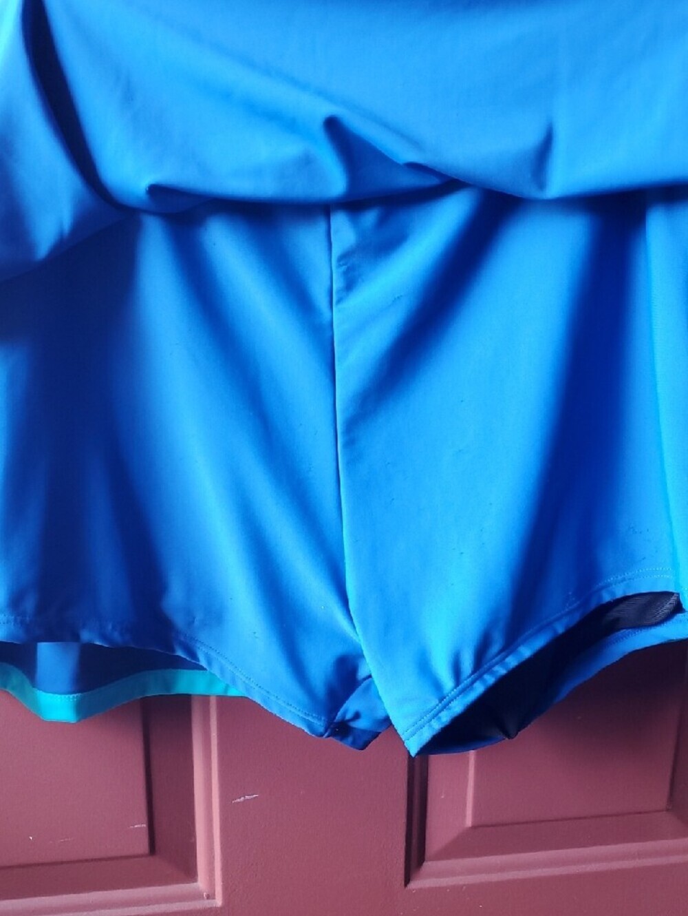 Blair Bright Blue Skort with Aqua Accents Size 16 - Picture 6 of 8